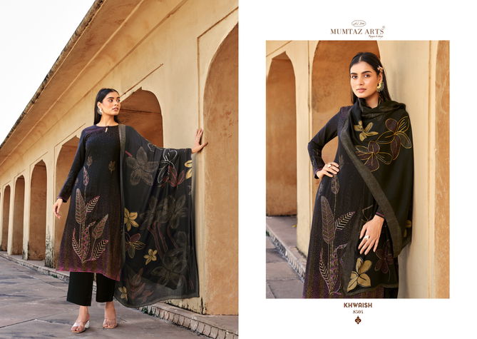 Khwaish By Mumtaz Pashmina Printed Dress Material Suppliers In India